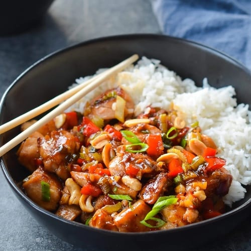 D24. Kung Pao Chicken 🌶️ 🥜.