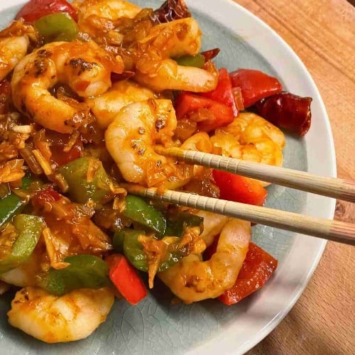 L. Hunan Shrimp.