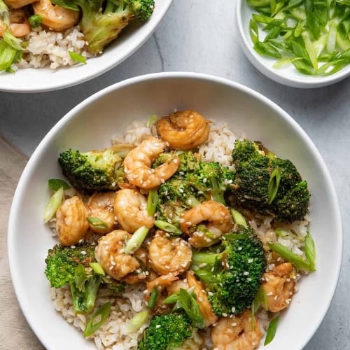 D69. Shrimp Broccoli.