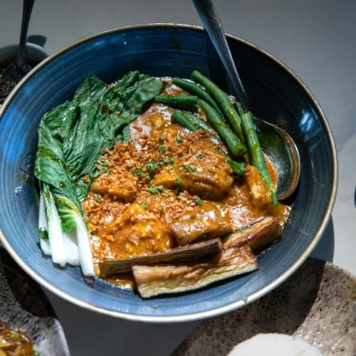 F49. Kare Kare (Beef Flank).