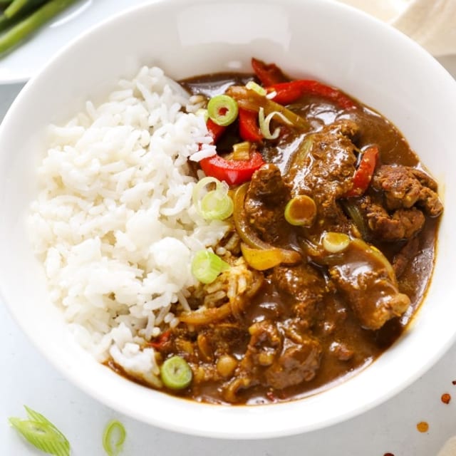 126. Beef in Black Bean & Garlic Sauce.