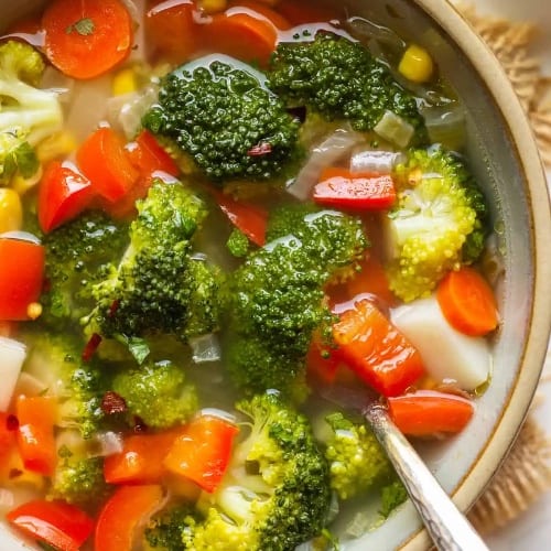 24. Vegetables Soup.