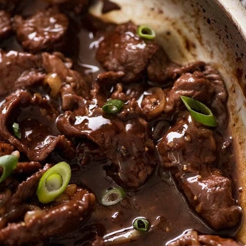 D47. Beef Garlic Sauce.