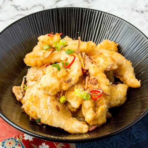 81. Spicy Salt & Pepper Fish Fillet 🌶️.