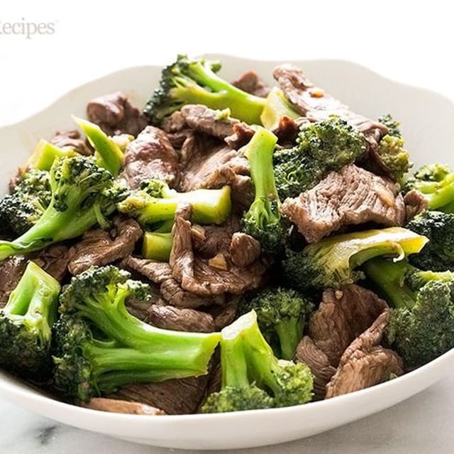 L. Beef Broccoli.