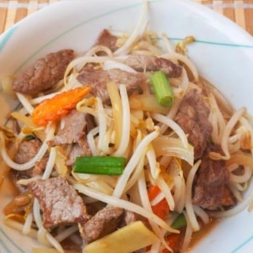 D41. Beef Chop Suey.