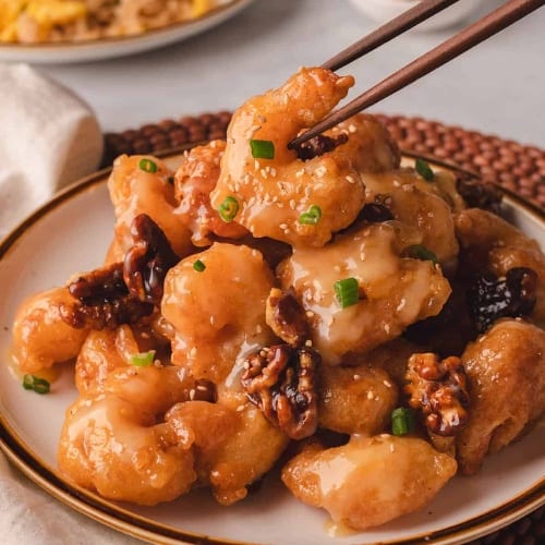96. Walnut Shrimp.