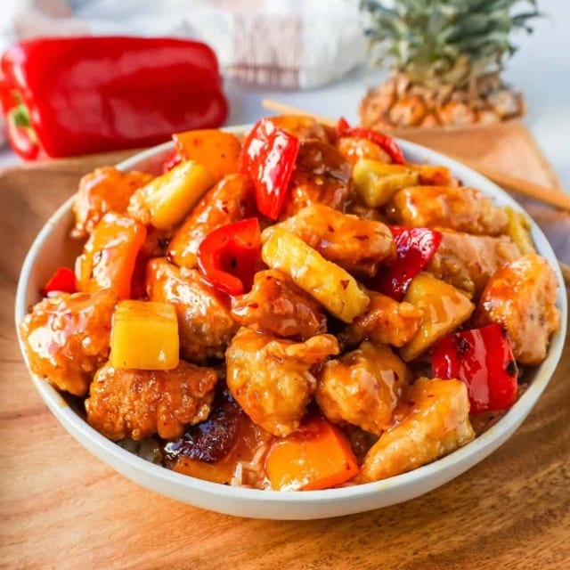 L. Sweet & Sour Chicken.