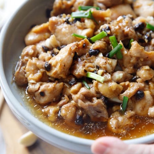 144. Chicken in Black Bean & Garlic Sauce.